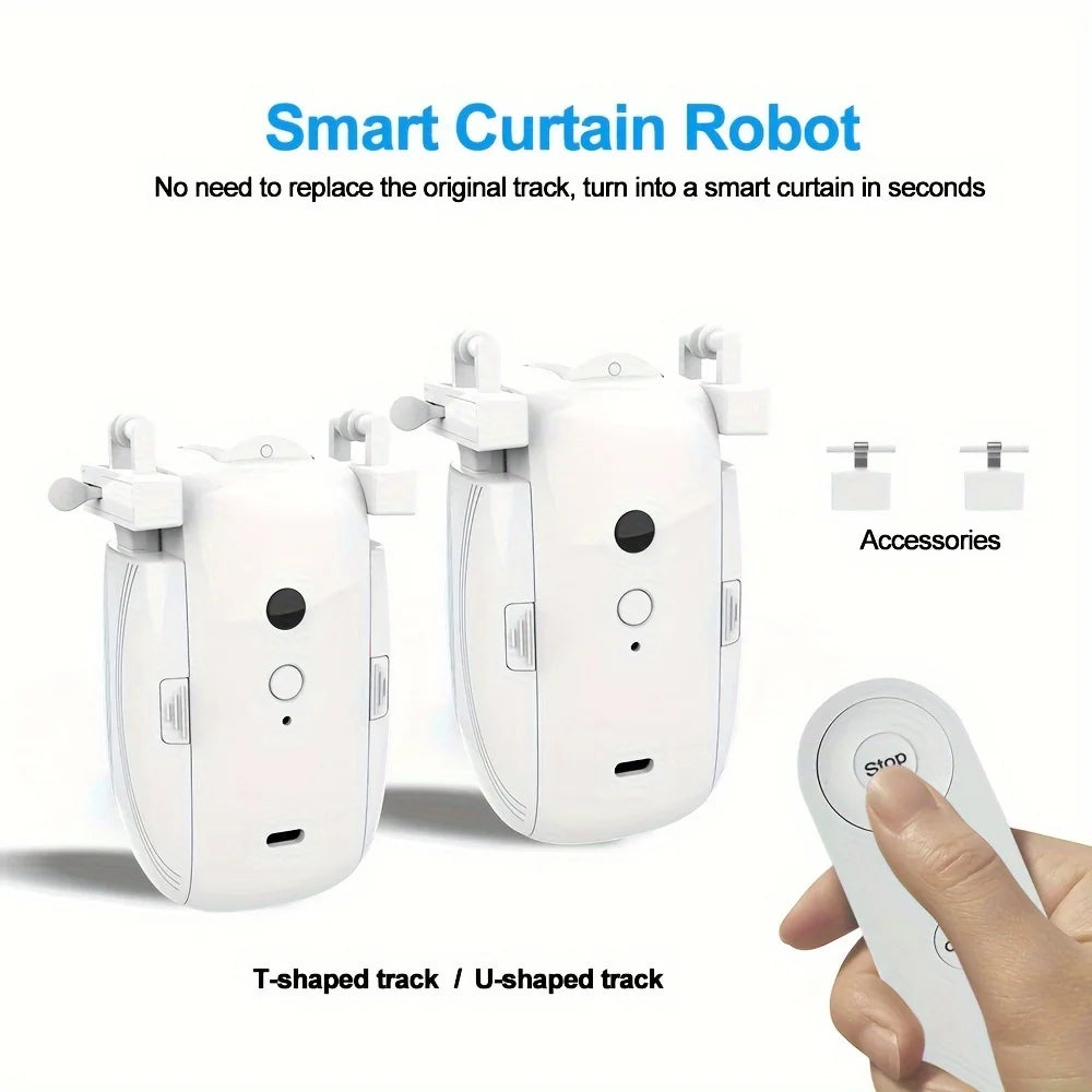 Smart Curtain Opener – Effortless Automation for Your Home’s Curtains!