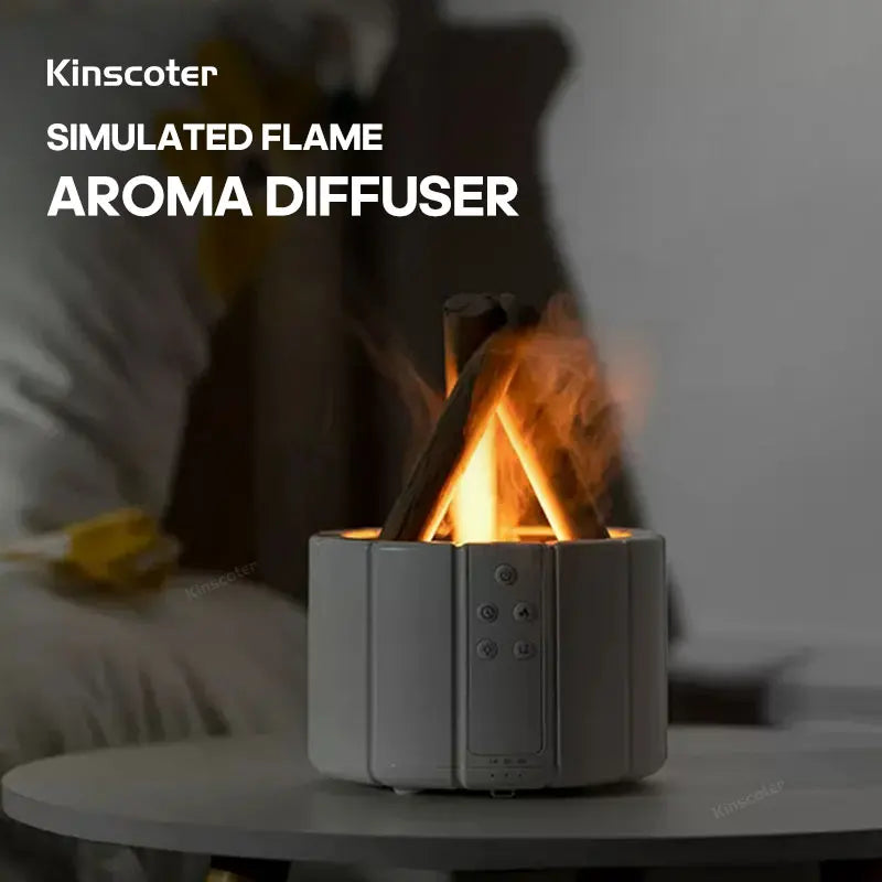 Embrace Tranquility: Introducing the KINSCOTER Simulated Flame Aroma Diffuser